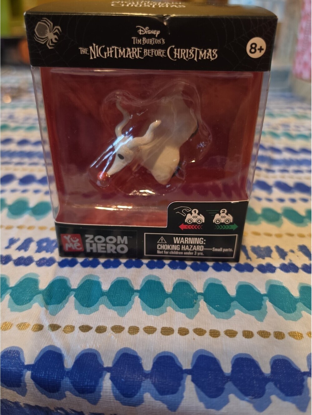 Tim Burton’s The Nightmare Before Christmas 2" Zero Pull Back Car YuMe Zoom Hero